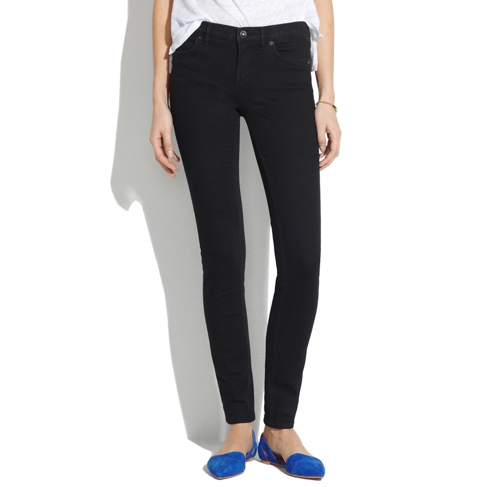 Skinny Skinny Jeans in Black Frost